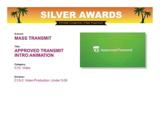 SILVER AWARDS
Entrant:
MASS TRANSMIT
Title:
METLIFE AUTO & HOME
TOOLKIT CAMPAIGN
Category:
C16: Email & Other Digital Mark...