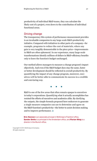 2015 q2 McKinsey quarterly - Thriving at scale