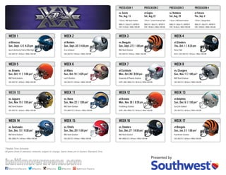 2015 Baltimore Ravens Game Schedule