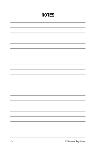 174	 2015 Rules  Regulations
NOTES
 