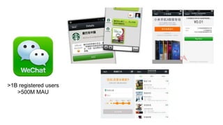 >1B registered users
>500M MAU
 