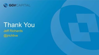 Thank You
Jeff Richards
@jrichlive
 