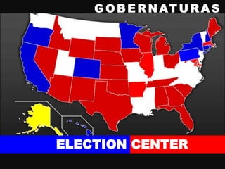 ELECTION CENTER
G O B E R N AT U R A S
 