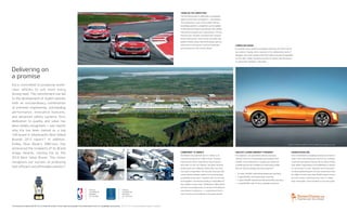 COMPELLING DESIGN
Kia vehicles have captured worldwide attention for their interior
and exterior styling, which represents the collaborative work of
designers who have created a look that makes every Kia recognizable
at first sight. Today, the lineup consists of vehicles that fill owners,
as well as Kia’s designers, with pride.
INDUSTRY-LEADING WARRANTY PROGRAM23
Kia engineers are passionate about producing
vehicles that are exceptionally well designed and
reliable. Their dedication to quality and attention
to detail give Kia the confidence to back every model
with an industry-leading warranty program.23
•	 10-year/100,000-mile limited powertrain warranty
•	 5-year/60,000-mile limited basic warranty
•	 5-year/100,000-mile limited anti-perforation warranty
•	 5-year/60,000-mile 24-hour roadside assistance
DONORSCHOOSE.ORG
Kia is committed to providing assistance to those in
need. That’s why Kia became the first car company
to partner with DonorsChoose.org, an online charity
that allows organizations and individuals to donate
to classrooms in need. Together with thousands
of citizen philanthropists, Kia has raised more than
$5 million to fund more than 10,000 projects across
all 50 US states, impacting more than 1.5 million
high-need public school students in just two years.
COMMITMENT TO AMERICA
Kia Motors has invested over $1.1 billion in its
manufacturing plant in West Point, Georgia.
Utilizing the latest manufacturing processes
and state-of-the-art robotics, the plant recently
produced its one-millionth vehicle after less than
four years of operation. The Sorento crossover and
certain Optima midsize sedans are currently being
assembled at this plant.†
Together with on-site and
local suppliers, the Georgia facility is responsible for
the creation of more than 14,000 jobs in West Point
and the surrounding areas. It’s all part of Kia Motors’
commitment to America — a commitment that is
sure to grow and strengthen in the years ahead.
TAKING ON THE COMPETITION
The Kia Racing team is dedicated to competing
against world-class competition — and winning.
That dedication is part of Kia’s belief that the
knowledge gained in competition can be applied
to the entire Kia lineup to provide you with vehicles
that perform beyond your expectations. The Kia
Racing team includes championship-winning
drivers with proven track records; and after two
podium finishes early in the 2014 season, you can
look for Kia in the winner’s circle at racetracks
across America in the months ahead.
†The Sorento and Optima GDI (EX, SX, & Limited and certain LX trims only) are assembled in the United States from U.S. and globally-sourced parts. 19,20, 21, 22, 23 See Specifications page for endnotes.
OFFICIAL
AUTOMOTIVE
PARTNER
OF THE NBA
21
OFFICIAL
AUTOMOTIVE
PARTNER
OF THE LPGA
22
Delivering on
a promise
Kia is committed to producing world-
class vehicles to suit most every
driving need. This commitment has led
to the development of stylish vehicles
with an extraordinary combination
of precision engineering, outstanding
performance, innovative features,
and advanced safety systems. Kia’s
dedication to quality and value has
been widely recognized — one reason
why Kia has been named as a top
100 brand in Interbrand’s Best Global
Brands 2013 report.19
In addition,
Kelley Blue Book’s KBB.com has
announced the recipients of its Brand
Image Awards, naming Kia as the
2014 Best Value Brand. This honor
recognizes our success at producing
fuel-efficient and affordable vehicles.20
KIA GT4 STINGER CONCEPT VEHICLE SHOWN (not available for sale).
 