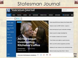 Statesman Journal
Slide
30
 