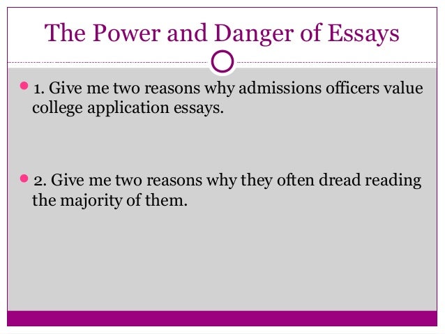 How to head a college essay