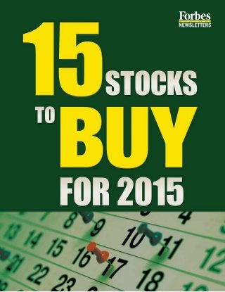15
BUY
STOCKS
FOR2015
TO
f
 