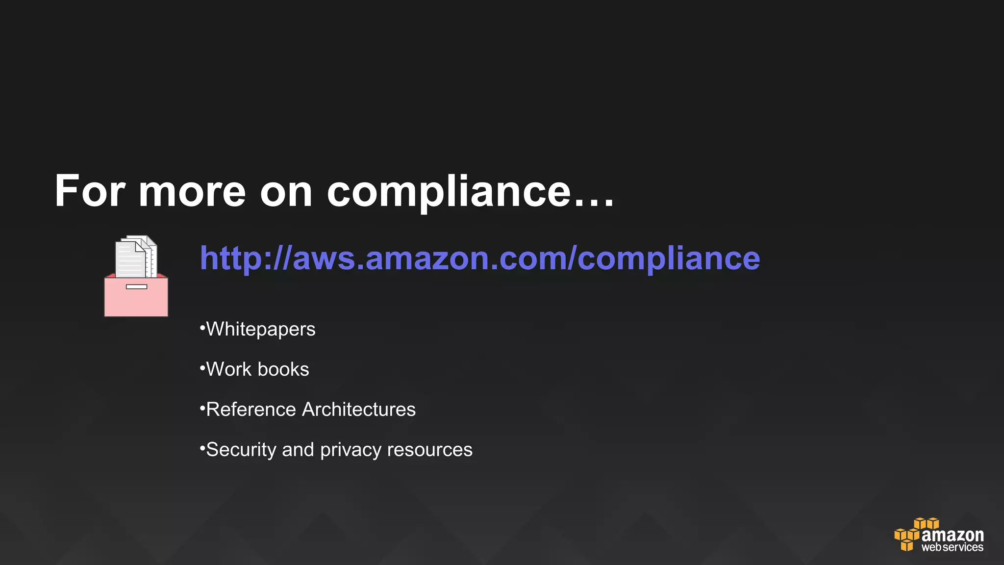 Security is our #1 priority
 