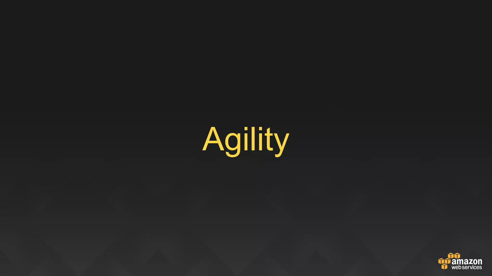 New Security
Features year to date
RDS Encryption using KMS
Oracle TDE with
CloudHSM
S3 Endpoints in VPC
IAM Managed Policies
Glacier Vault Access
Policies
…
 