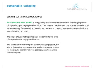 Package Design Rationale Pdf 2015 sustainable packaging | PDF