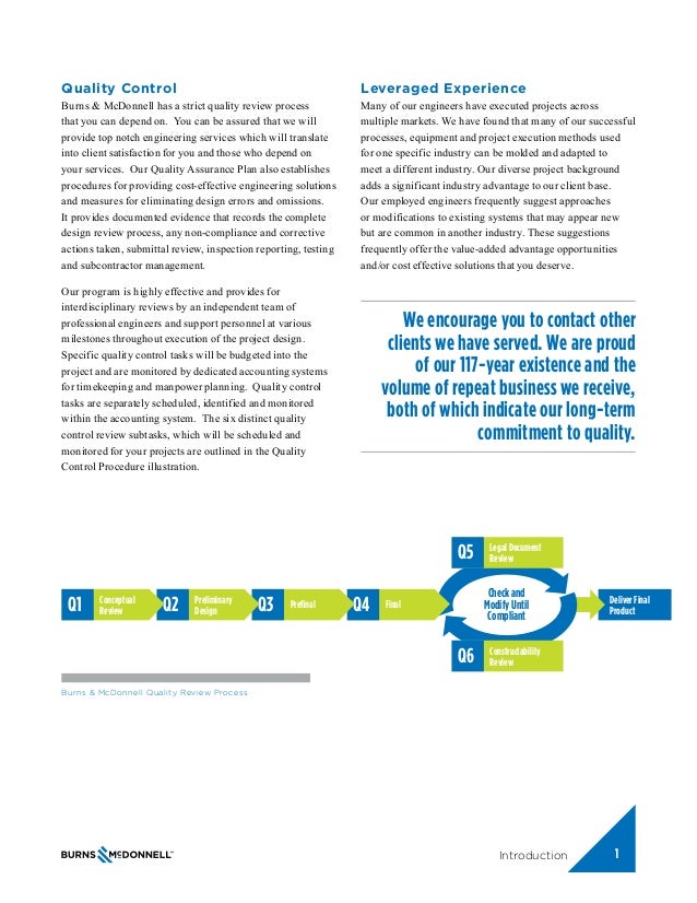 Burns Mcdonnell Industrial Pd C Quals Package