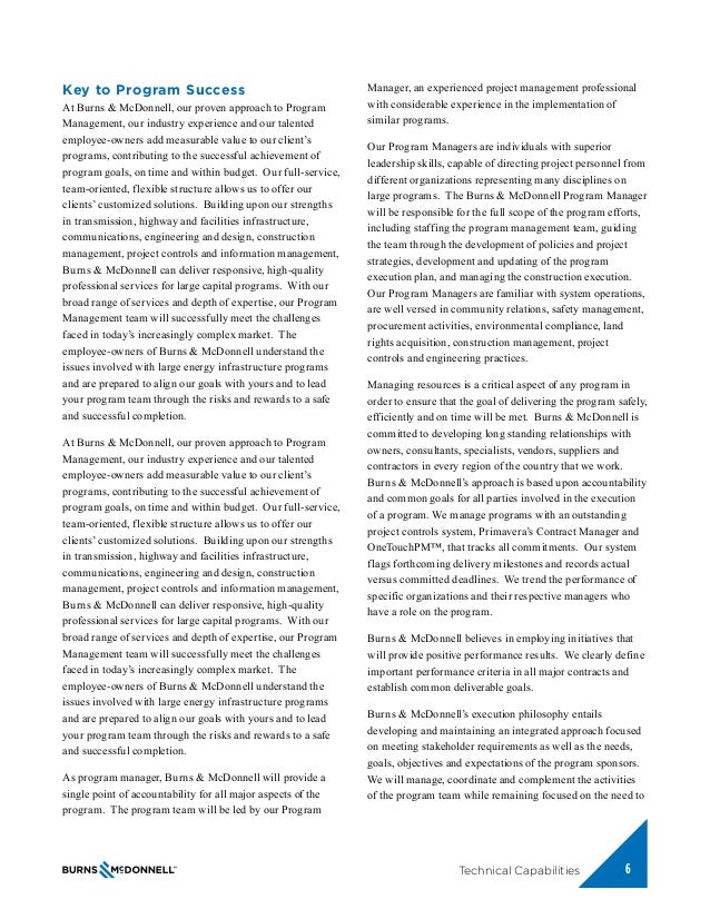 Burns Mcdonnell Industrial Pd C Quals Package