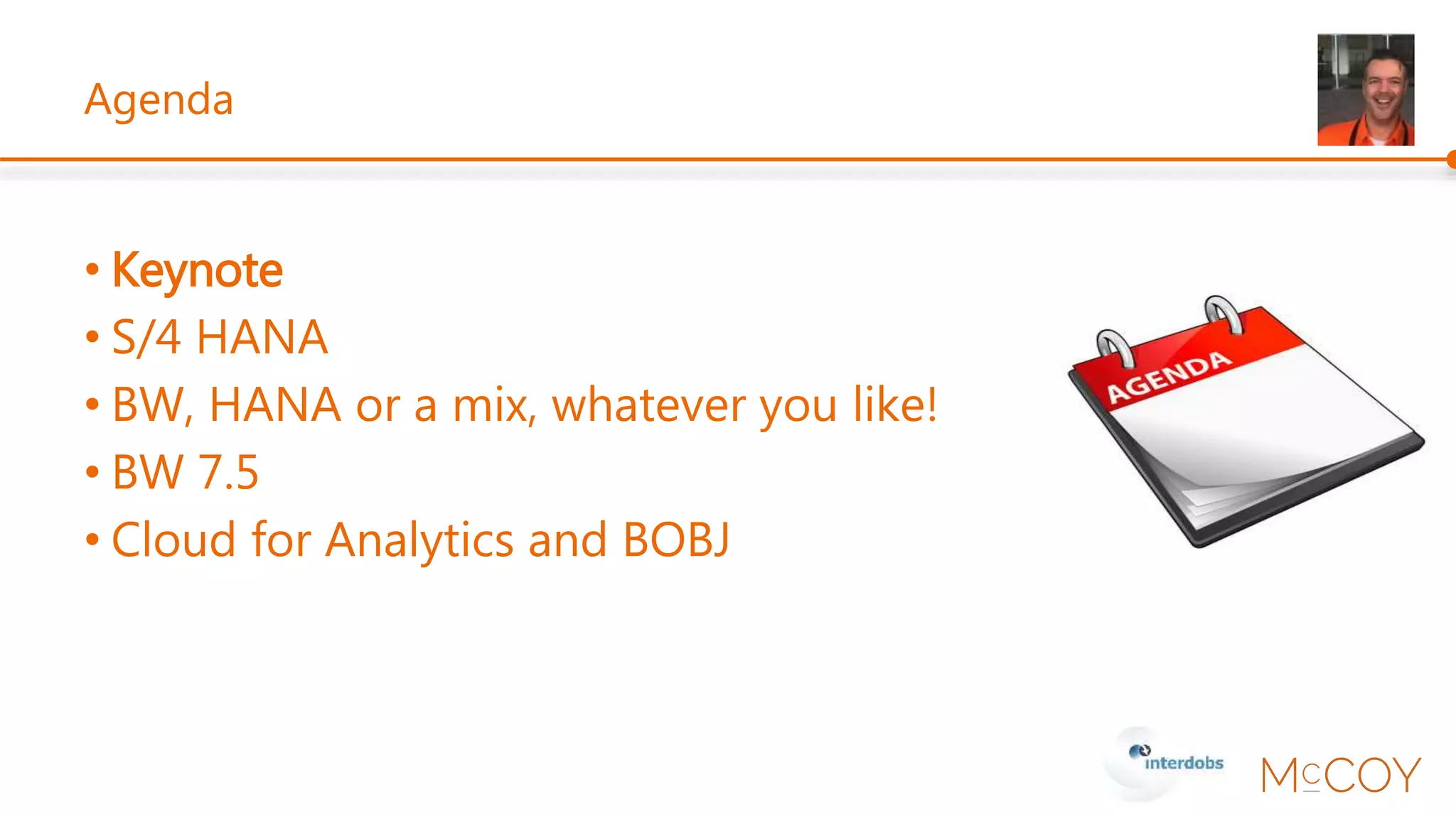 Integration and Orchestration Overview
Keynote
 