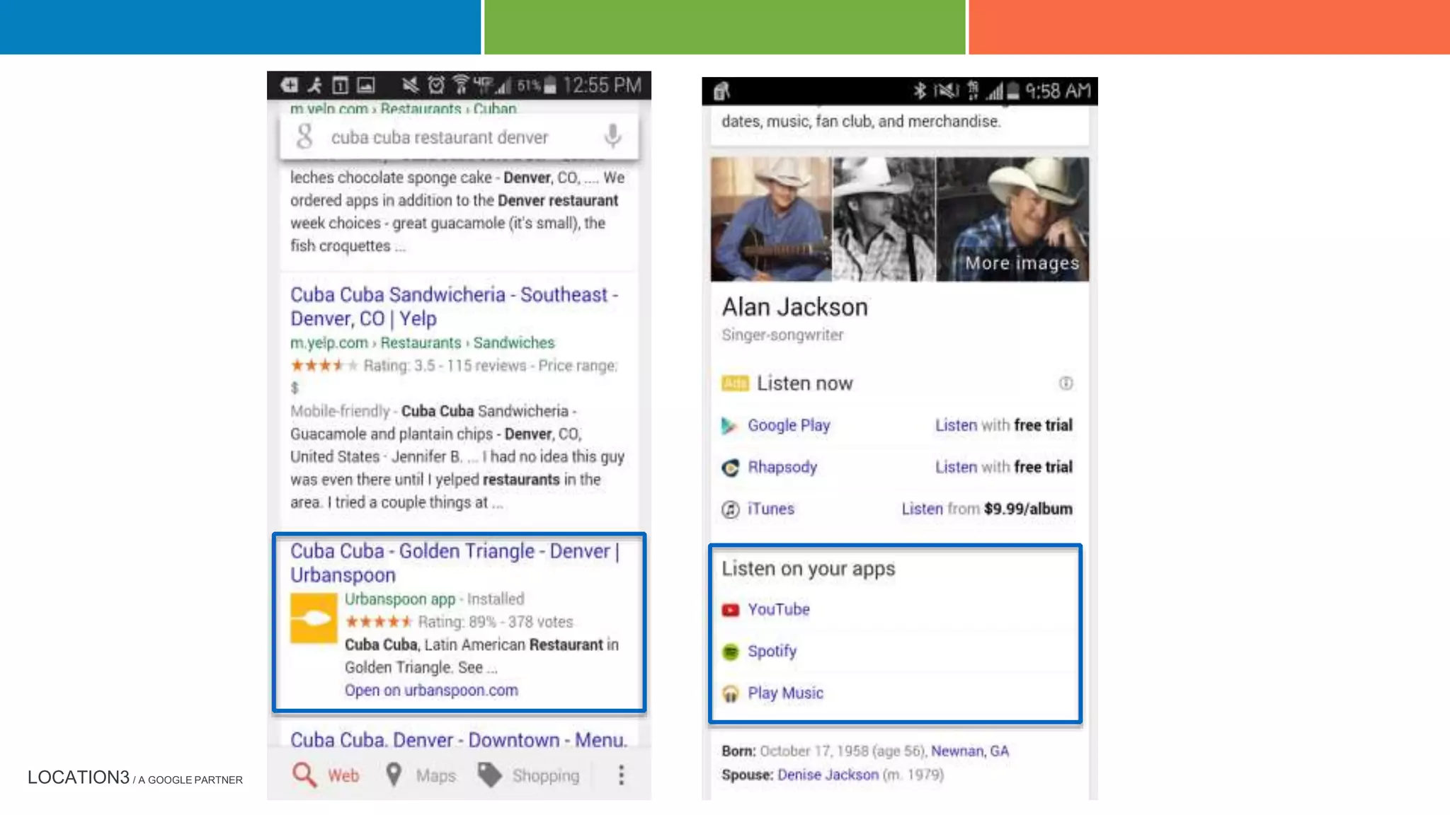 LOCATION3 / A GOOGLE PARTNER
 