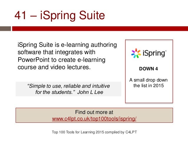 41 Ispring Suite Ispring