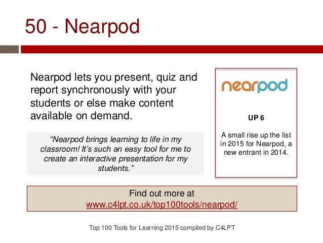 50 Nearpod Nearpod Lets