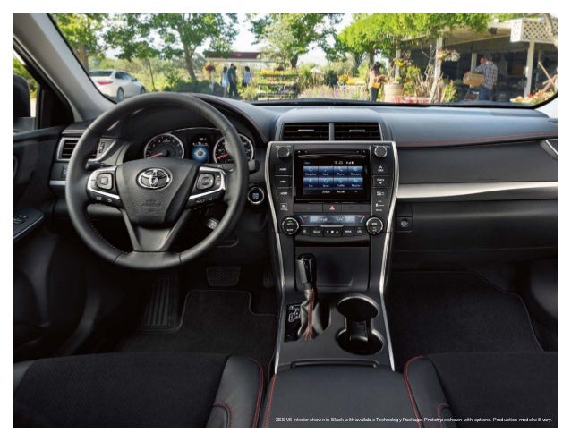 2015 Toyota Camry Brochure Vehicle Details Specifications