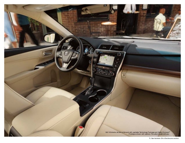 2015 Toyota Camry Brochure Vehicle Details Specifications