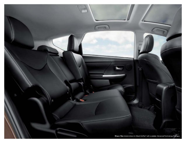 2015 Toyota Prius V Brochure Vehicle Details