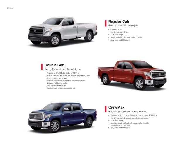 2015 Toyota Tundra Brochure Vehicle Details Specifications Los Ange