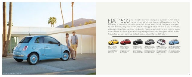 2015 FIAT Model Brochures | New Jersey Fiat Dealer