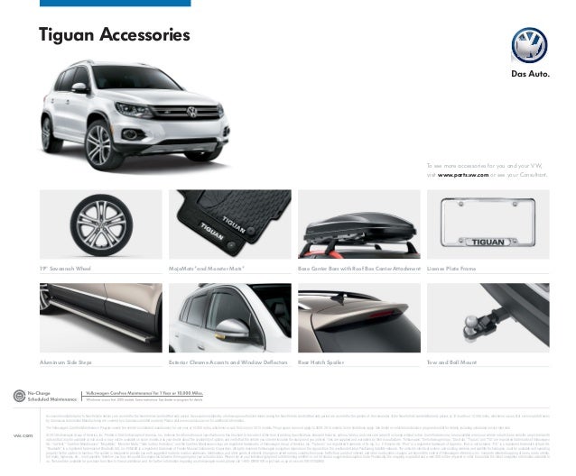 2015 Volkswagen Tiguan Brochure | North Houston Area VW
