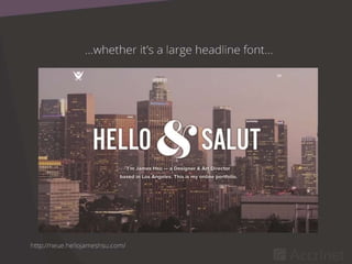 Top 10 Web Design Trends for 2015