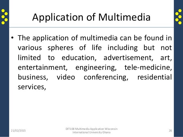 Introduction to Multimedia Design and Development