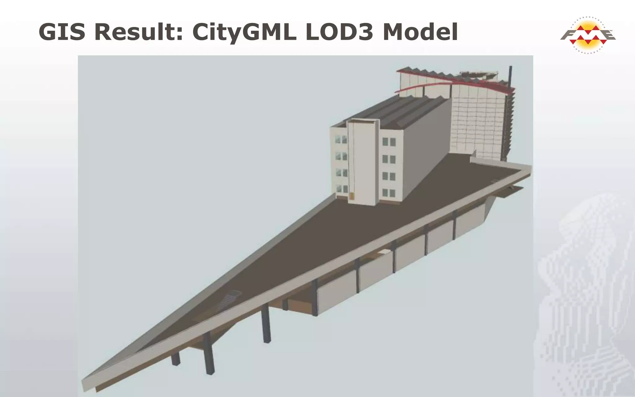 GIS Result: CityGML LOD3 Model
 