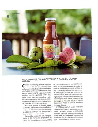 Revista da Fruta - Catchup de Goiaba