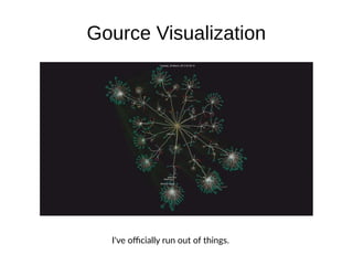 Gource Visualization
I've ocially run out of things.
 