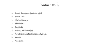 Frappé / ERPNext Open Day January 2016