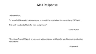 Frappé / ERPNext Open Day January 2016