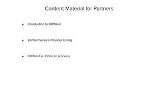 Frappé / ERPNext Open Day January 2016