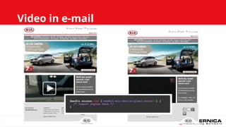 Video in e-mail
 
