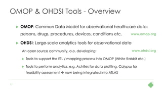 SCOPE Summit - Applying the OMOP data model & OHDSI software to national European health data registries: the IMI EMIF project