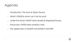 SCOPE Summit - Applying the OMOP data model & OHDSI software to national European health data registries: the IMI EMIF project