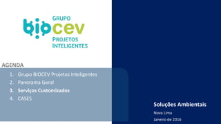 2016 01 apresentacao grupo biocev institucional rev02 | PPTX