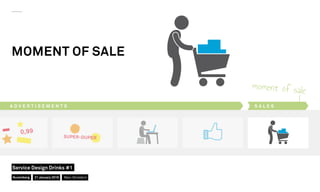 MOMENT OF SALE
A D V E R T I S E M E N T S S A L E S
moment of sale
Nuremberg
Service Design Drinks #1
21 January 2016 Marc Stickdorn
 