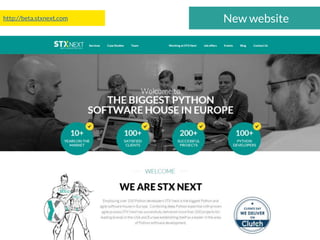 New websitehttp://beta.stxnext.com
 