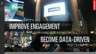 3THIS DOCUMENT IS PROPRIETARY AND CONFIDENTIAL.
IMPROVE ENGAGEMENT
BECOME DATA-DRIVEN