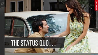 4THIS DOCUMENT IS PROPRIETARY AND CONFIDENTIAL.
OTHE STATUS QUO…