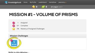 @MathletePearcewww.tapintoteenminds.com
CREATE STUDENT ACCOUNT
MISSION #1 - VOLUME OF PRISMS
 