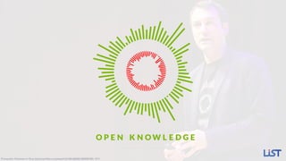 Rufus Pollock
President and Co-Founder  
Open Knowledge (Foundation)
Photography: Sebastiaan ter Burg, http://www.ﬂickr.com/photos/31013861@N00/14860905785/, 2014.
 