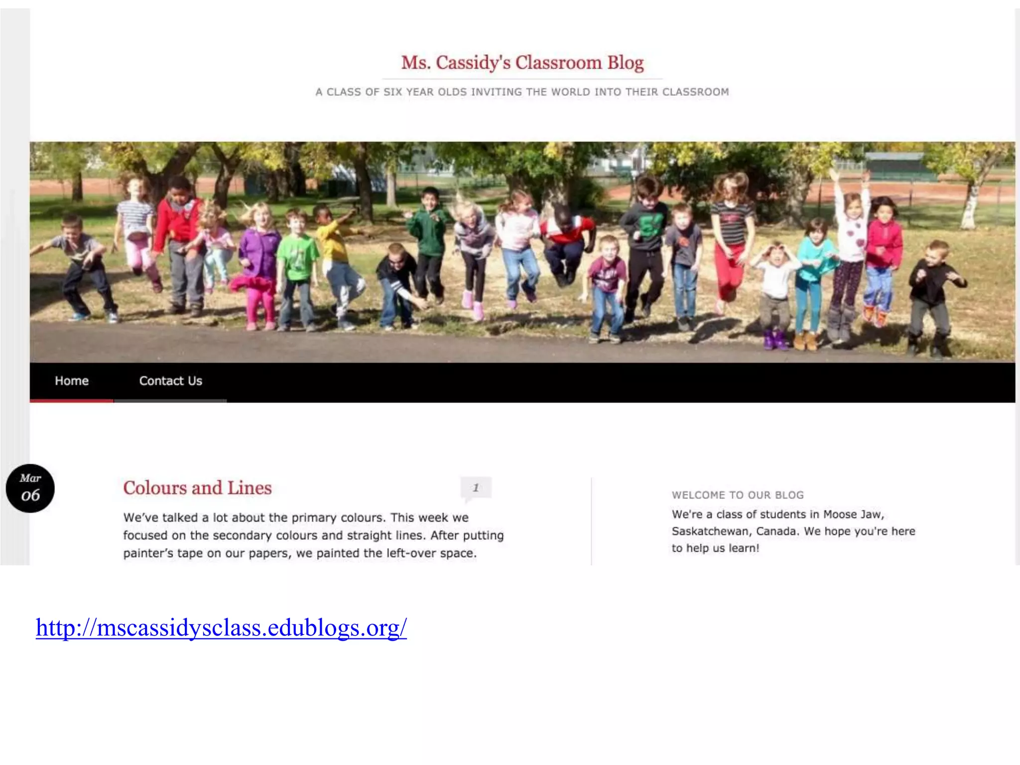 http://mscassidysclass.edublogs.org/
 