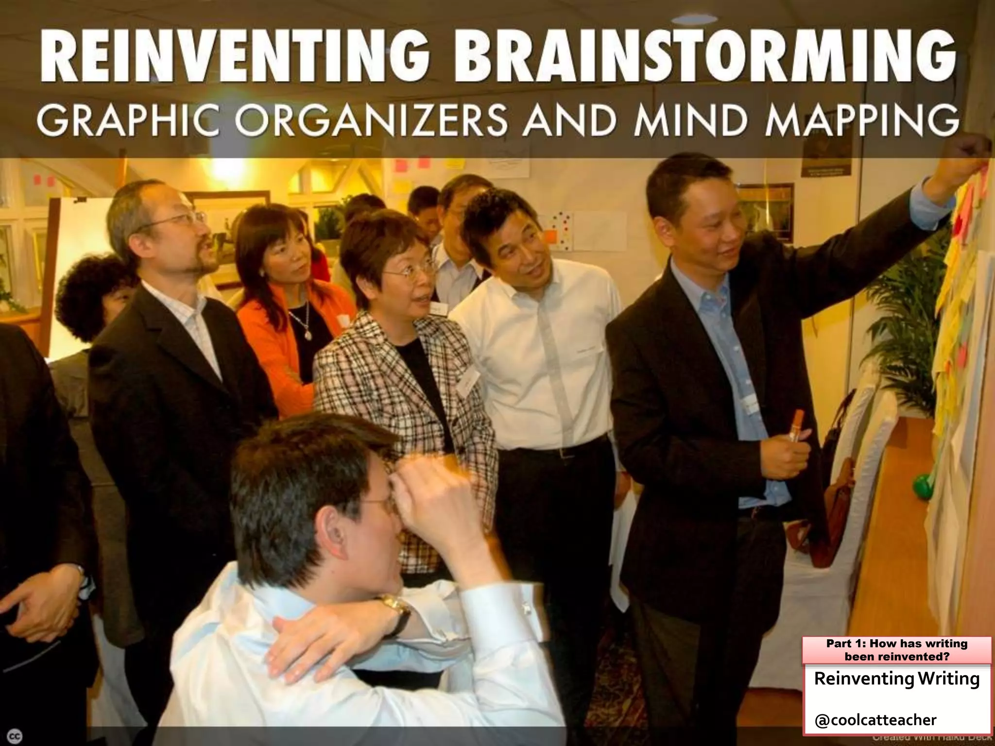 ReinventingWriting
@coolcatteacher
Part 1: How has writing
been reinvented?
 