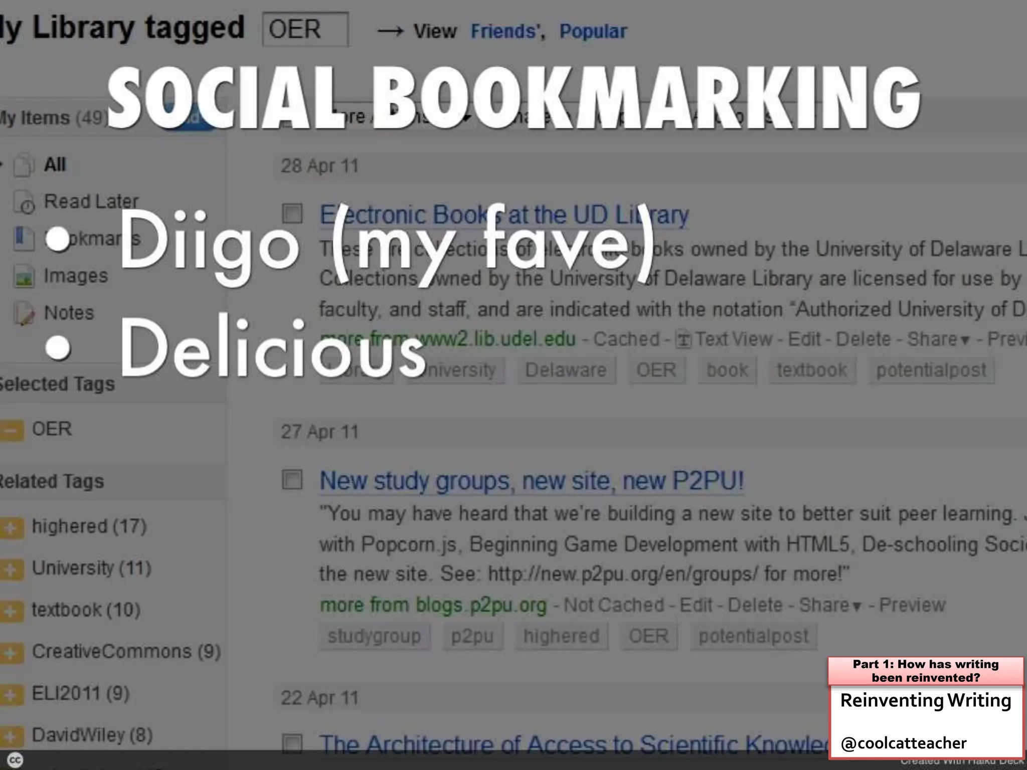 ReinventingWriting
@coolcatteacher
Part 1: How has writing
been reinvented?
 