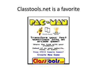 Classtools.net is a favorite
 