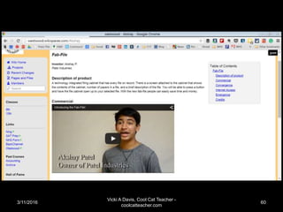 3/11/2016
Vicki A Davis, Cool Cat Teacher -
coolcatteacher.com
60
 