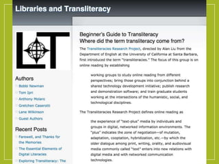 TEACHER PAINPOINT:
How Can I Help My
Students Be
Transliterate In Multiple
Media?
 